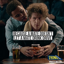 A mate doesn’t let a mate drink drive