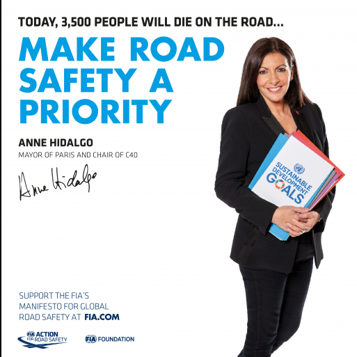 Campagne de sensibilisation aux dangers de la route 3500 Lives