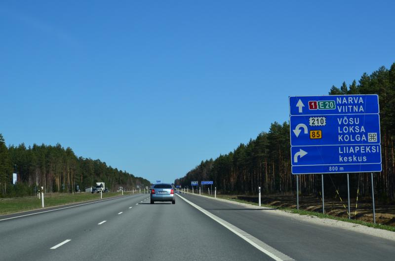 Routes de l'Estonie